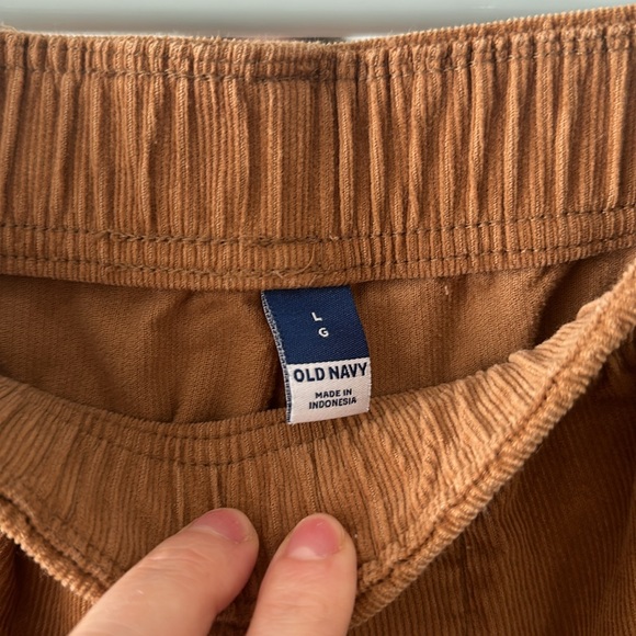 Like brand new! Old Navy mustard straight leg corduroy pants - Picture 3 of 5